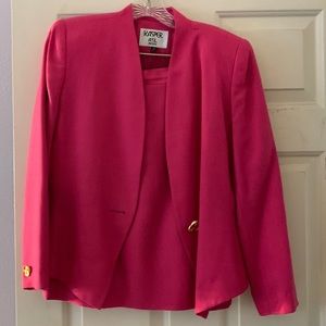 2 piece suit set with skirt size 6P